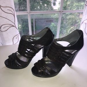 Calvin Klein Dark brown booties